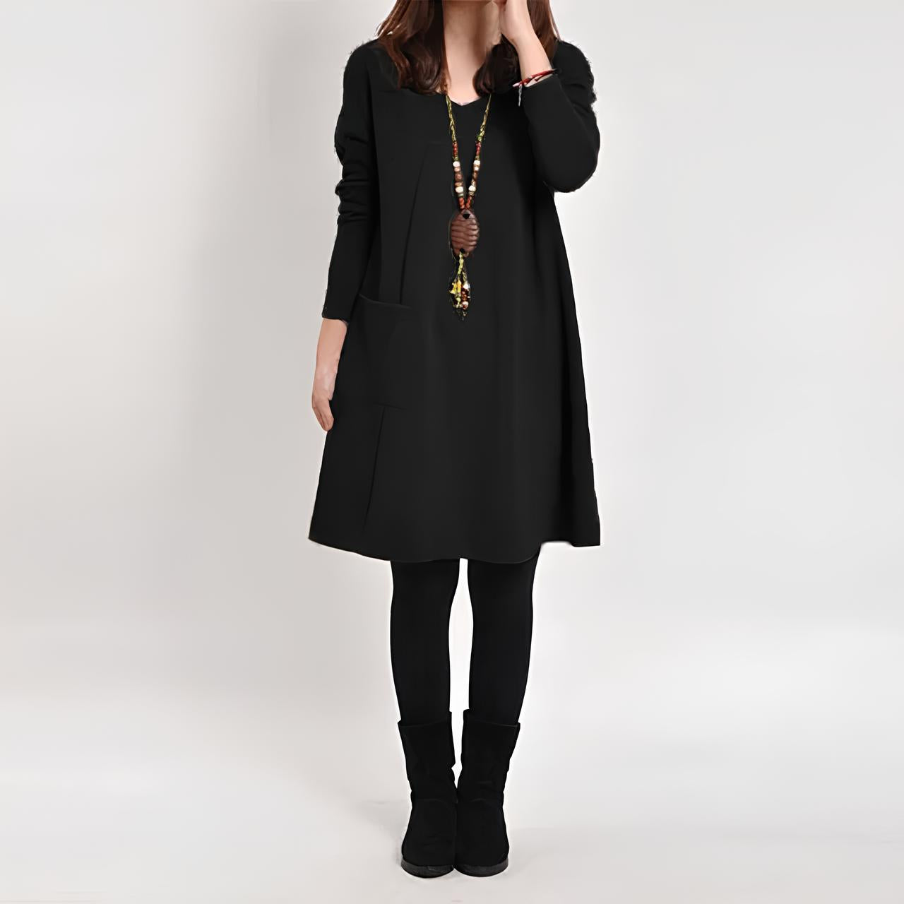 ILOA I KLASSISCHES PULLOVERKLEID