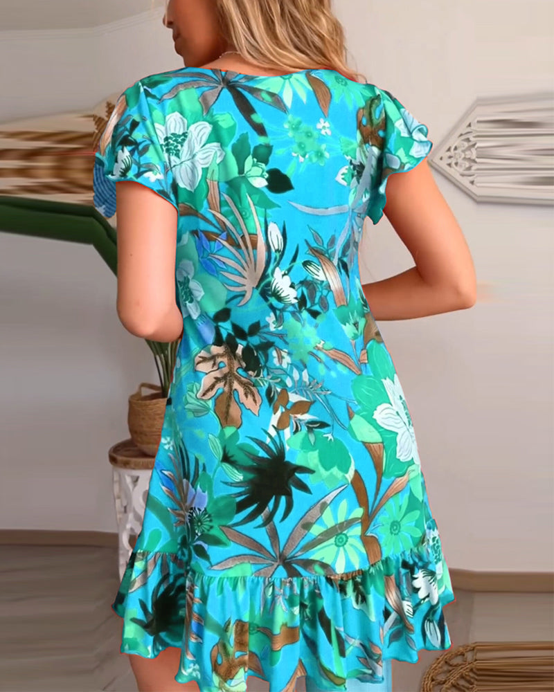 Cora – Florales Kleid für mühelose Eleganz
