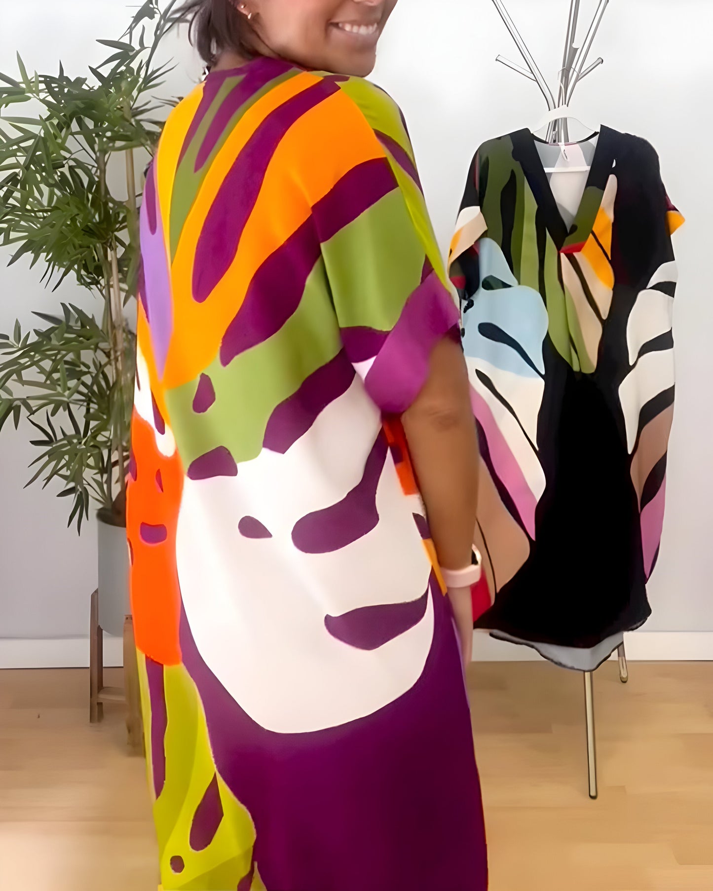Das Riviera Farben Kleid