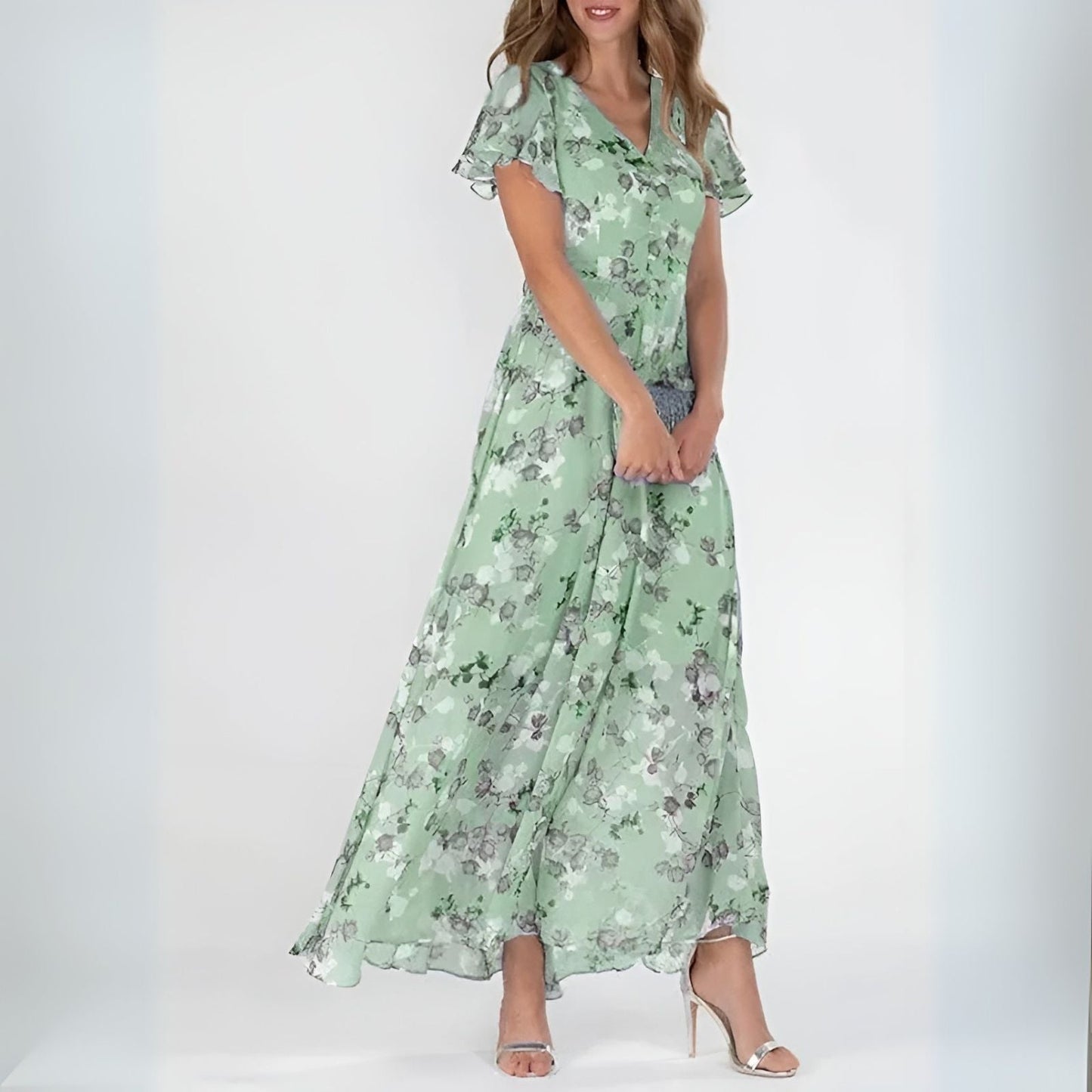 Das Himmelskleid mit Blumen