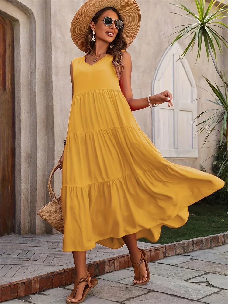 Elegante und Lässige Sommerkleid