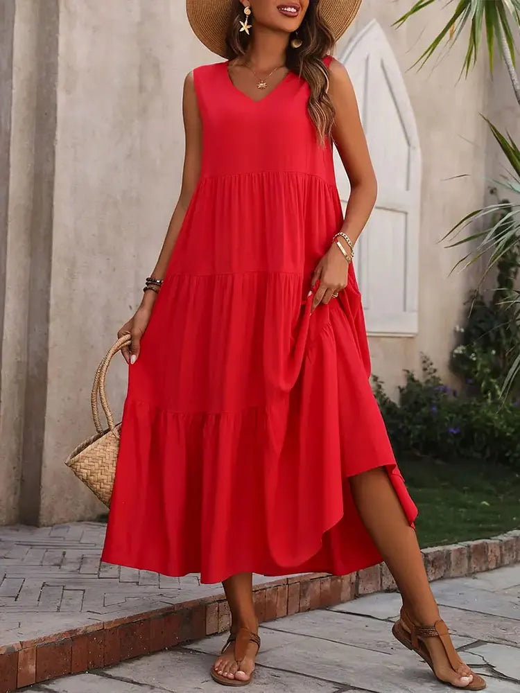Elegante und Lässige Sommerkleid