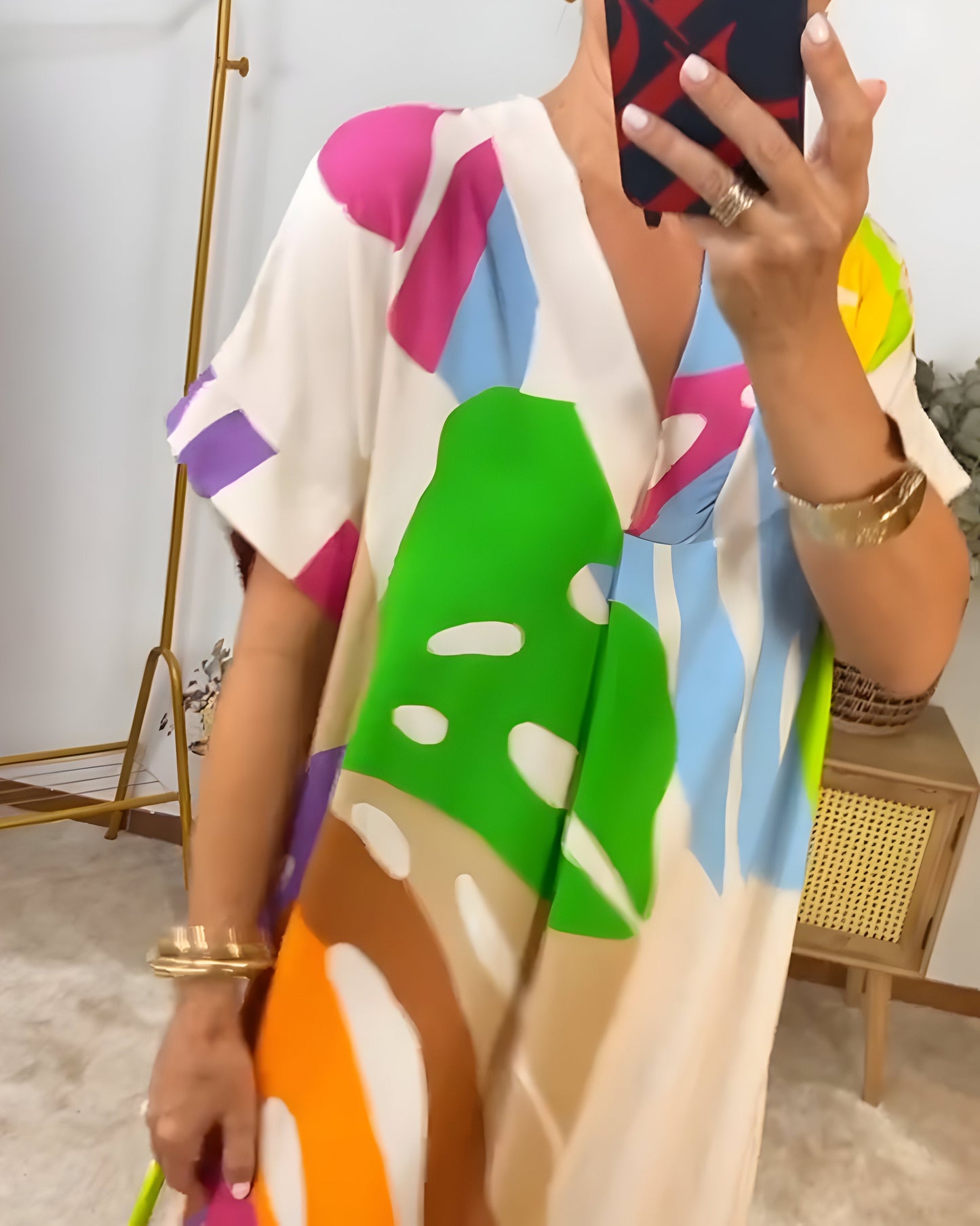 Das Riviera Farben Kleid