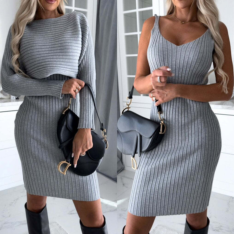Kers | Kleid mit Langarm-Oberteil