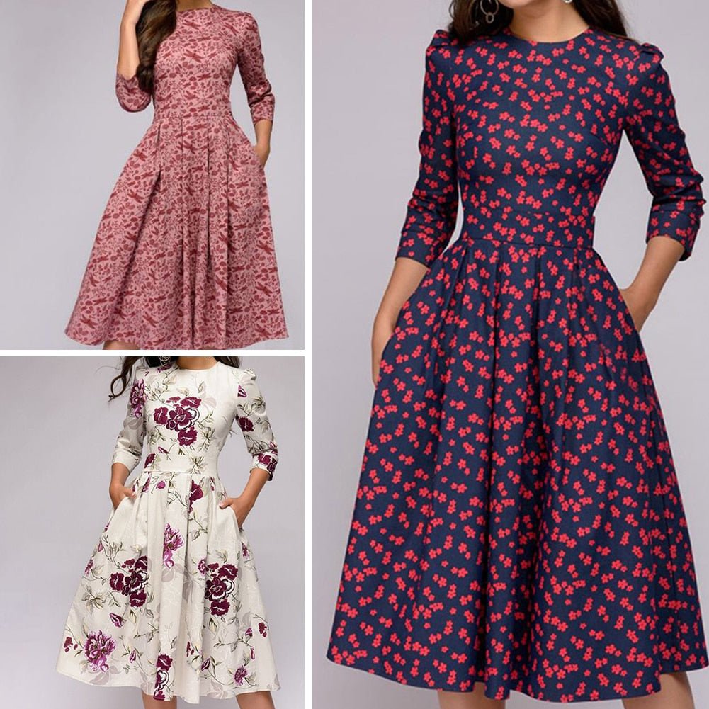 Siby – florales Kleid