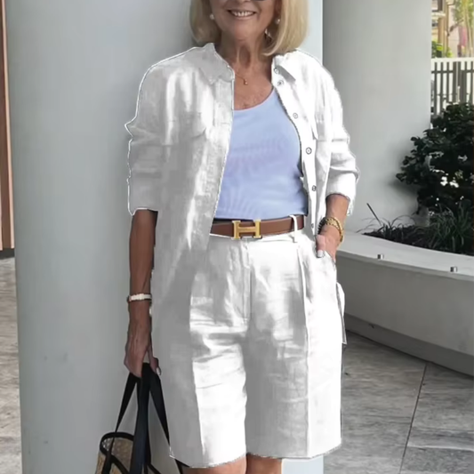 Élodie | Sommer-Set aus Cardigan & Short