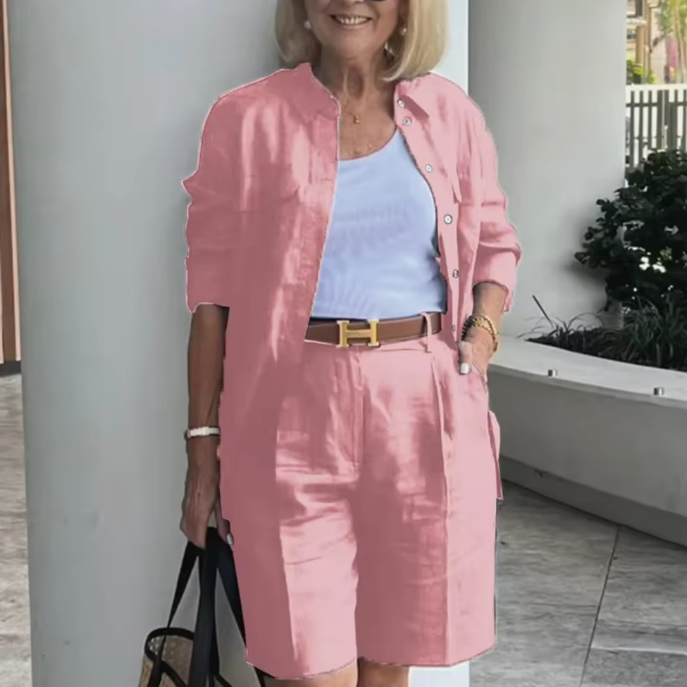 Élodie | Sommer-Set aus Cardigan & Short