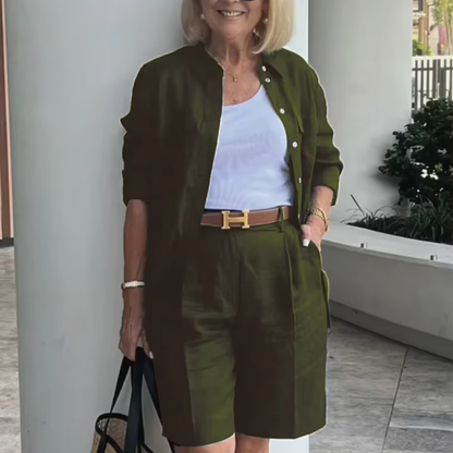 Élodie | Sommer-Set aus Cardigan & Short