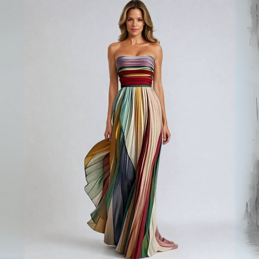 Azja | Premium Lässiges Maxikleid