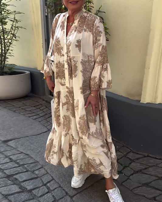 Elegantes Kleid mit fließendem und zeitlosem Fall