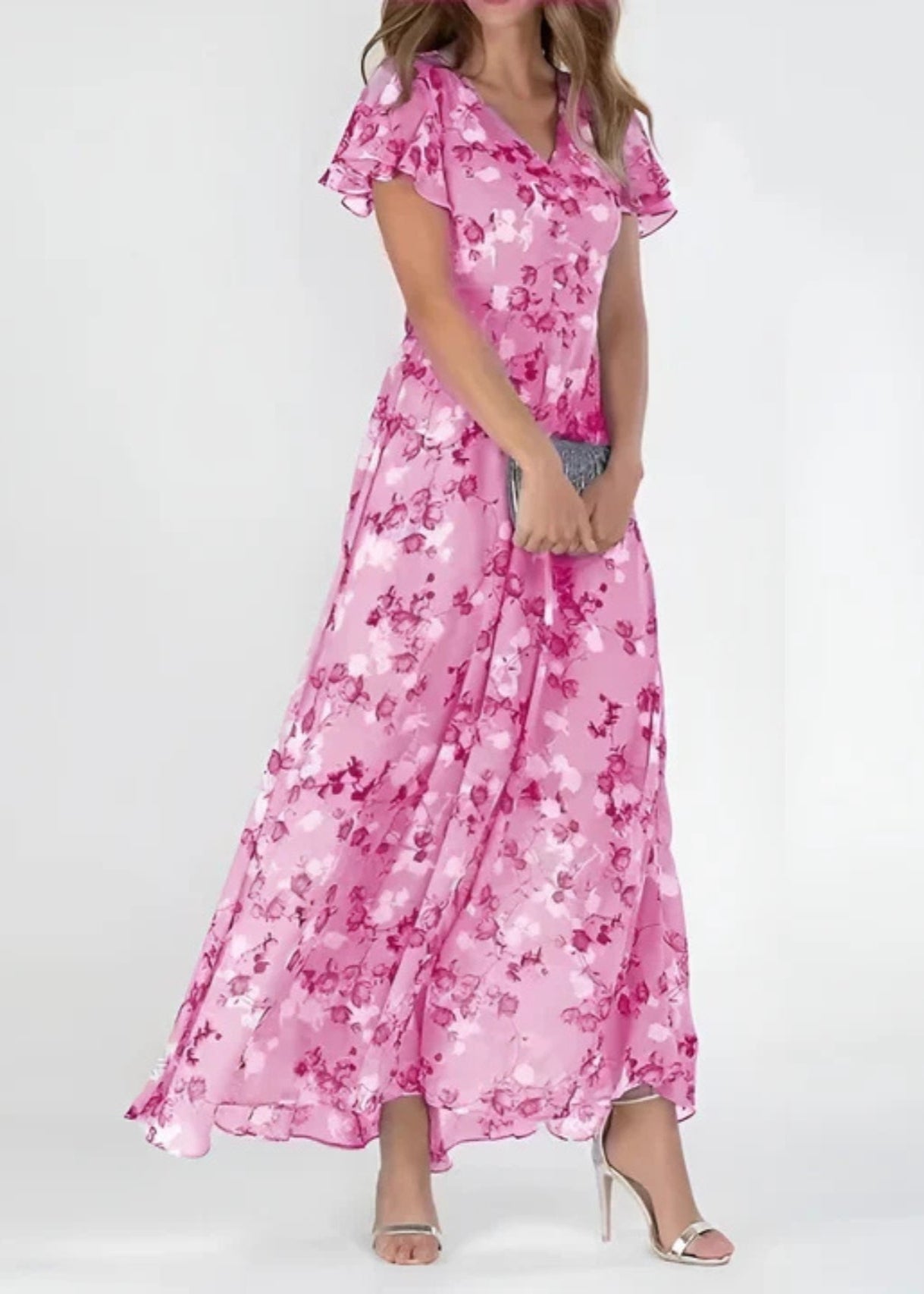 Halina - Elegantes Maxikleid