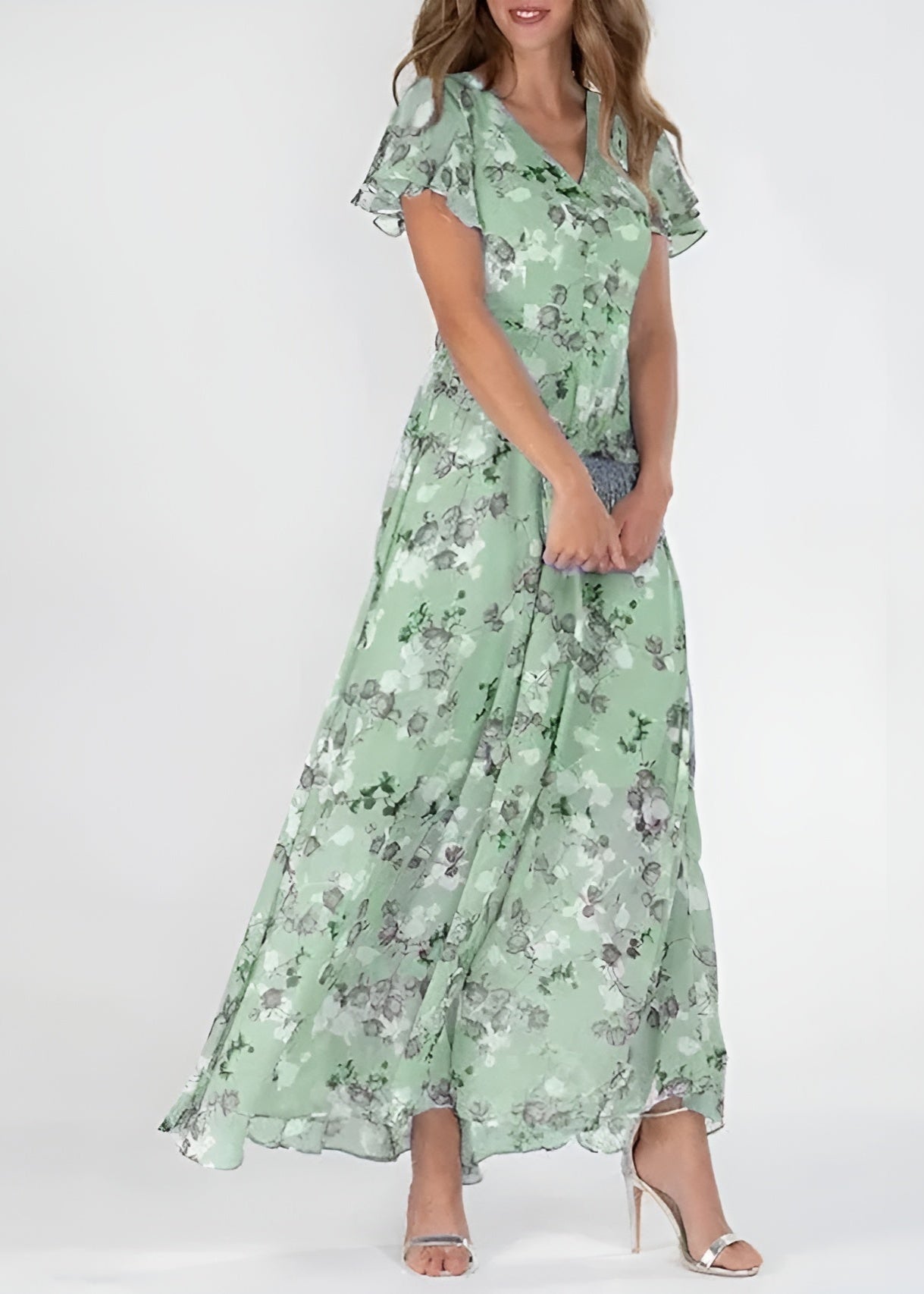 Halina - Elegantes Maxikleid