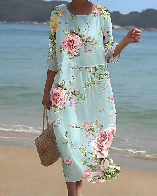 Rutha - Kleid mit Blumenmuster