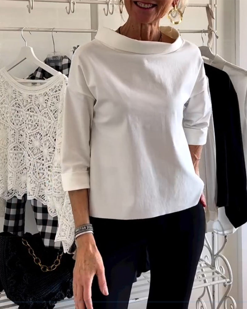 Lina Baumwollblus – Für Jeden Tag