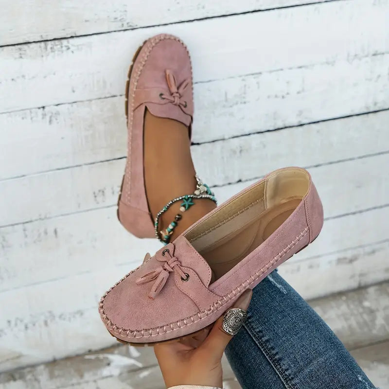 Selene | Vintage Orthopädische Mokassins - Komfort trifft Stil