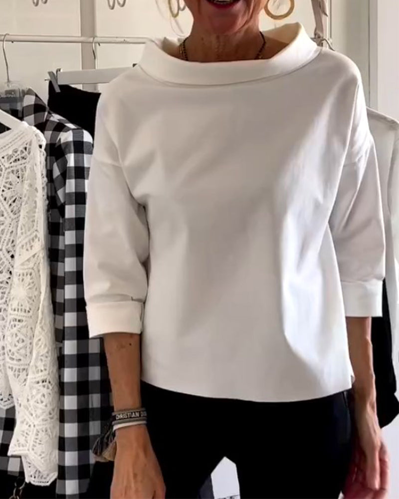 Lina Baumwollblus – Für Jeden Tag