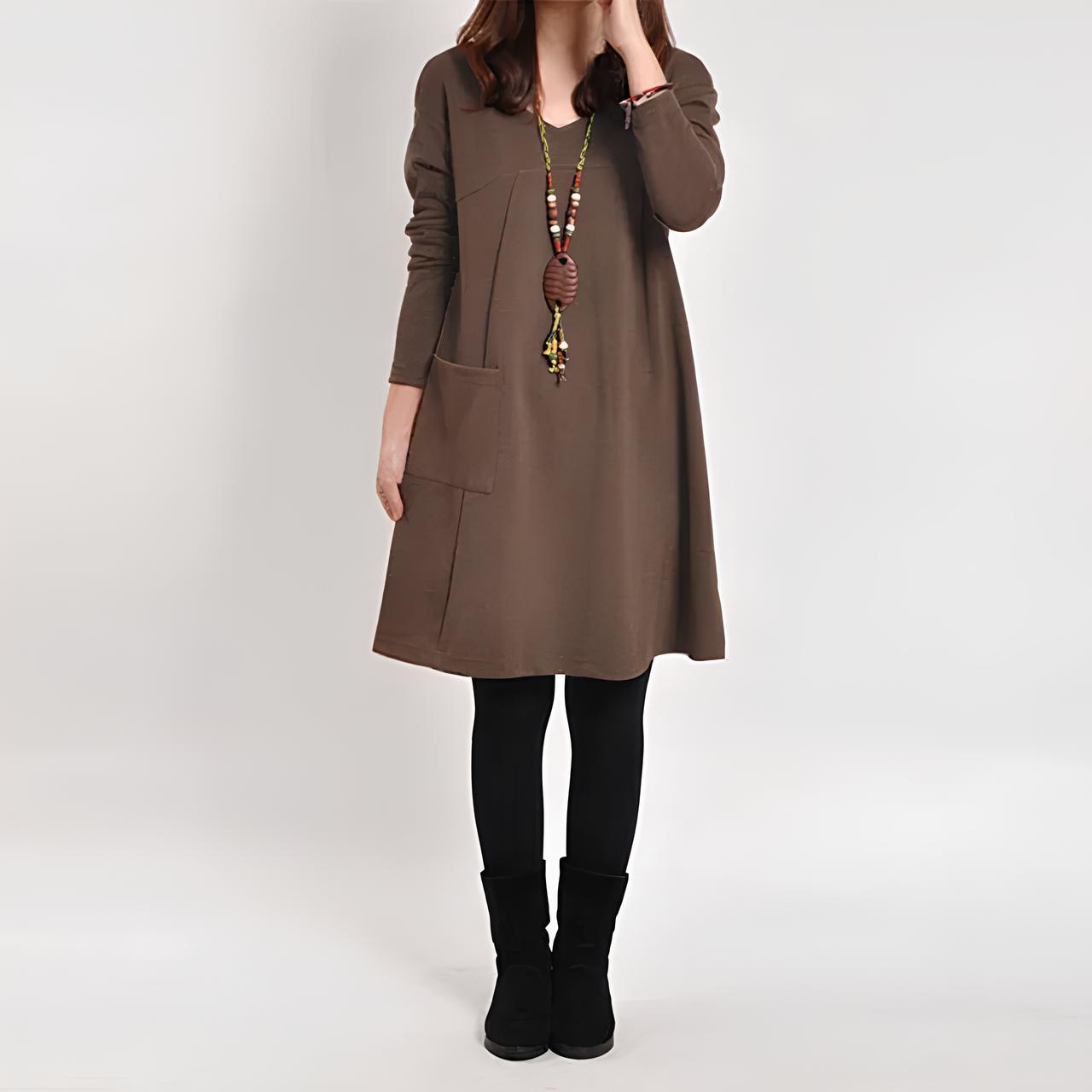 ILOA I KLASSISCHES PULLOVERKLEID