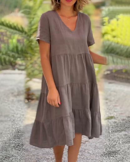 Suss - V-Ausschnitt Kleid