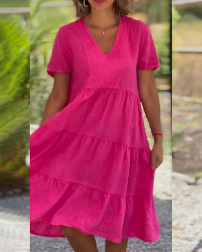 Suss - V-Ausschnitt Kleid