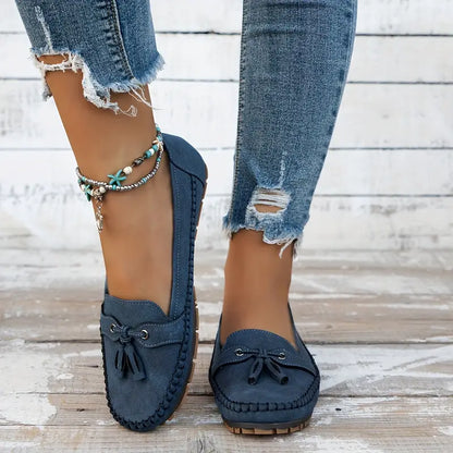 Selene | Vintage Orthopädische Mokassins - Komfort trifft Stil