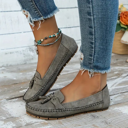 Selene | Vintage Orthopädische Mokassins - Komfort trifft Stil