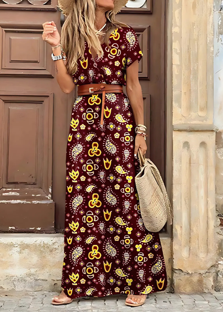 Das Boho-Andalusische Kleid