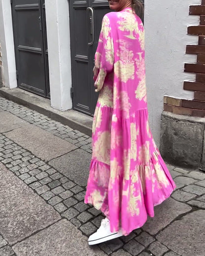Elegantes Kleid mit fließendem und zeitlosem Fall