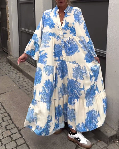Elegantes Kleid mit fließendem und zeitlosem Fall