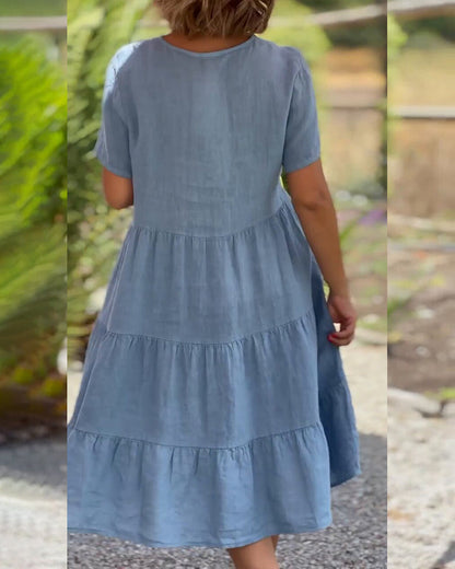 Suss - V-Ausschnitt Kleid