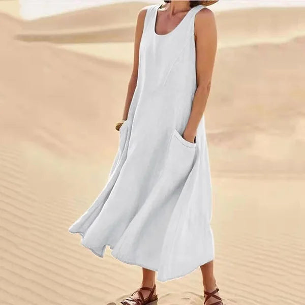 Lies | Ärmelloses Kleid mit Taschen