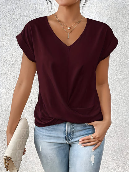 Maia – Twist-Top mit V-Ausschnitt