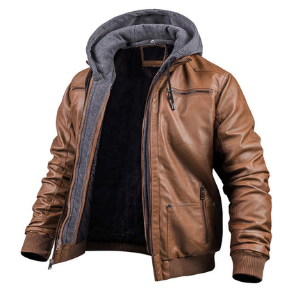 Höchejäger | LEDER-WINTERJACKE