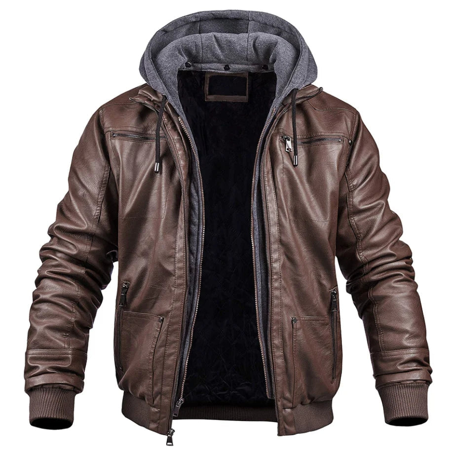 Höchejäger | LEDER-WINTERJACKE