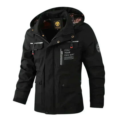 Blitzschlag | BEQUEMI WIND- UND WASSERDICHTI OUTDOORJACKE