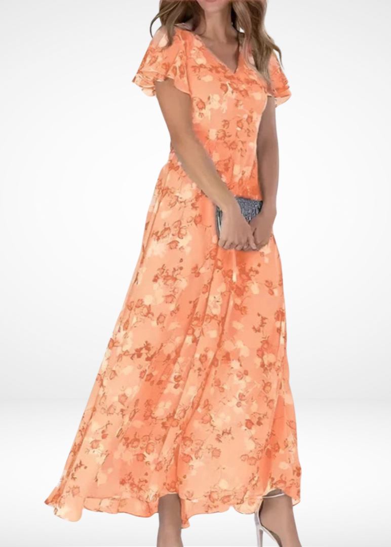 Halina - Elegantes Maxikleid