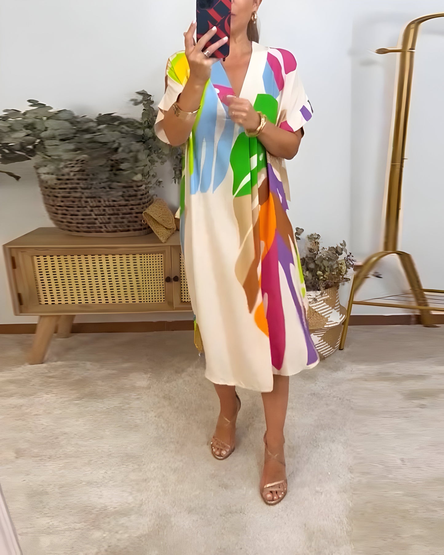 Das Riviera Farben Kleid