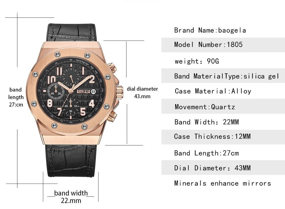 Luxus Chronographenuhr