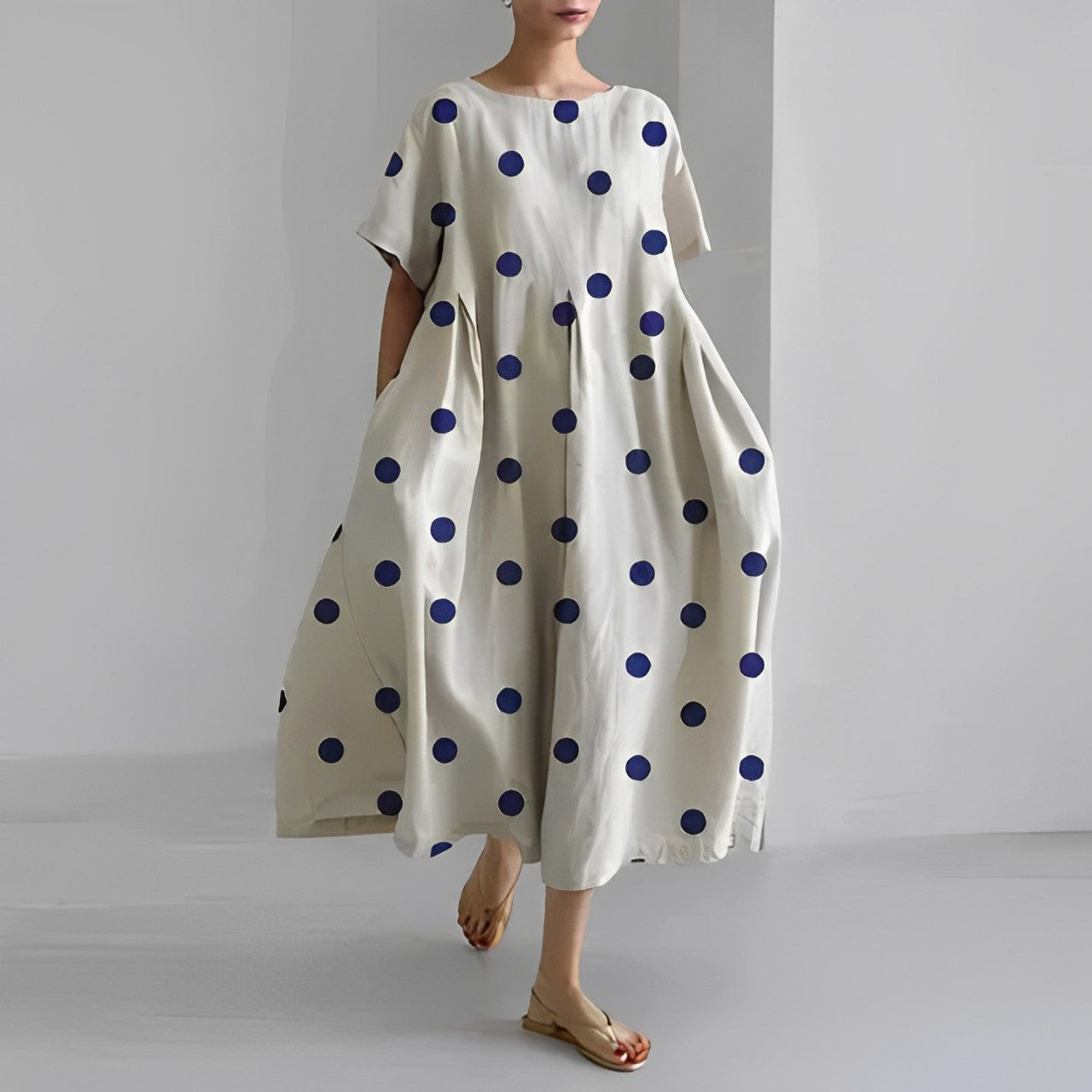 Boho-Blumen Kleid