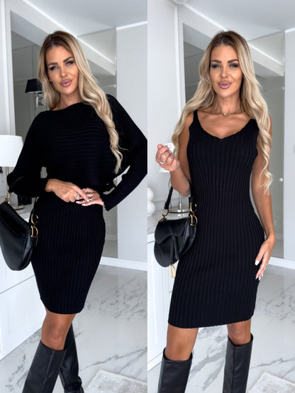 Kers | Kleid mit Langarm-Oberteil