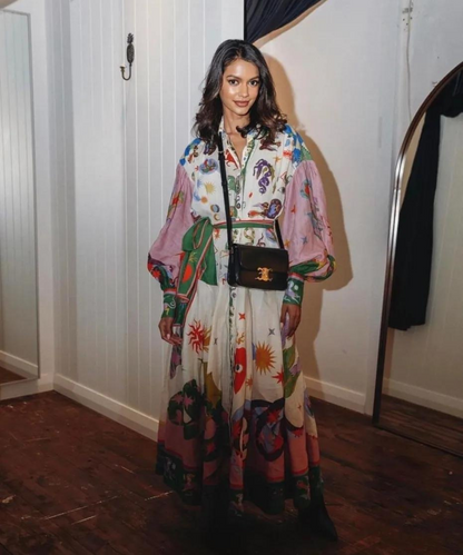 Soyra - Maxi Italienisches Kleid