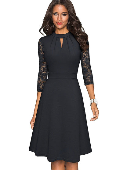 ELE I ELEGANTES SPITZENKLEID