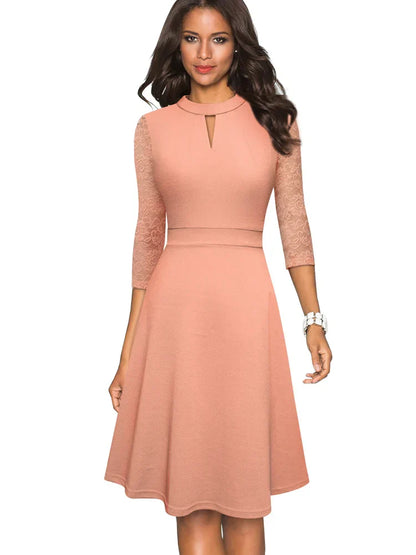 ELE I ELEGANTES SPITZENKLEID