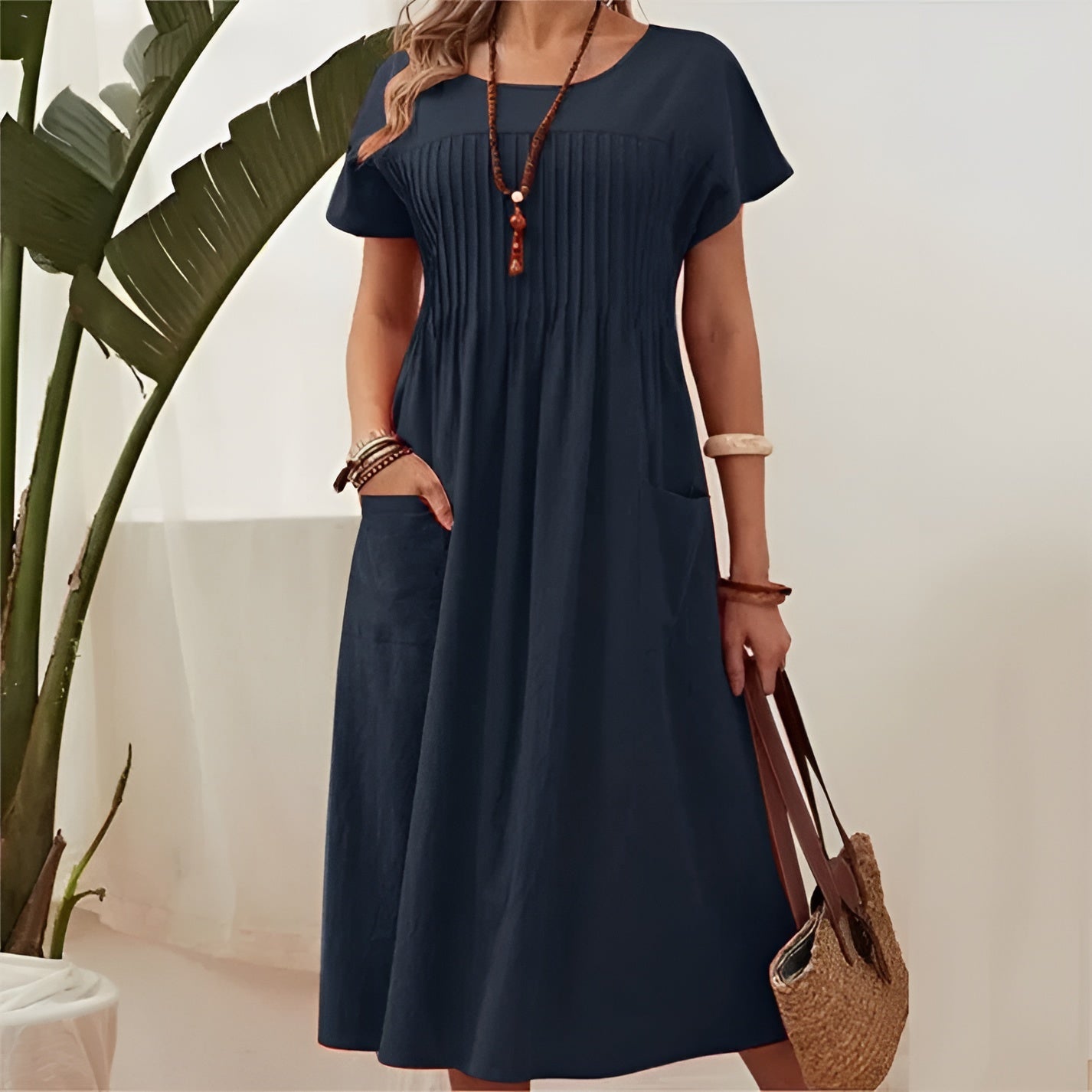 Leichte und elegante Sommerkleid
