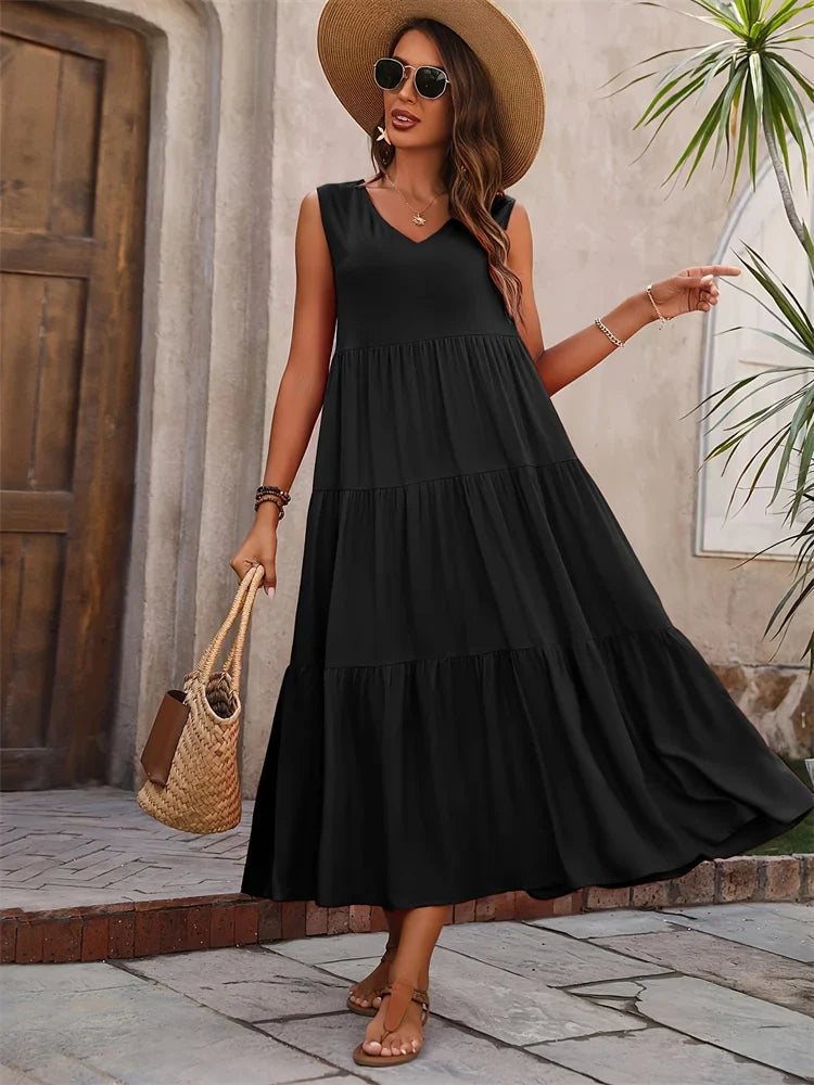 Elegante und Lässige Sommerkleid