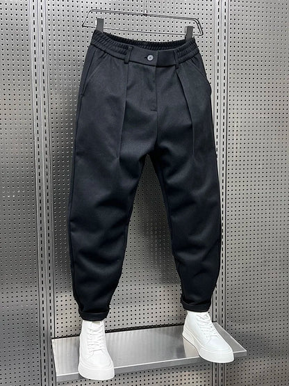 Bennie | Elegante melierte Hose