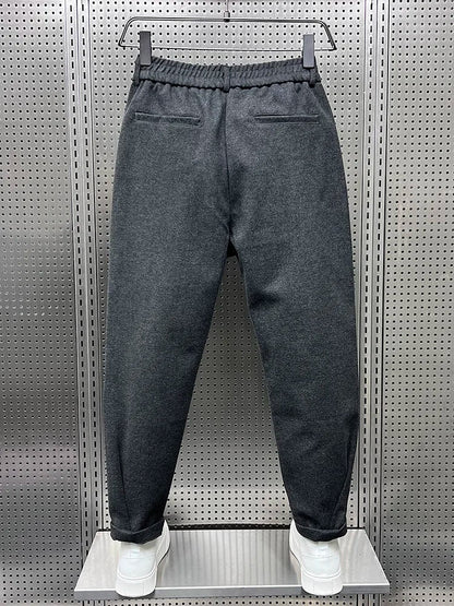 Bennie | Elegante melierte Hose