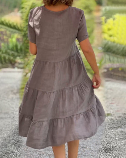 Suss - V-Ausschnitt Kleid