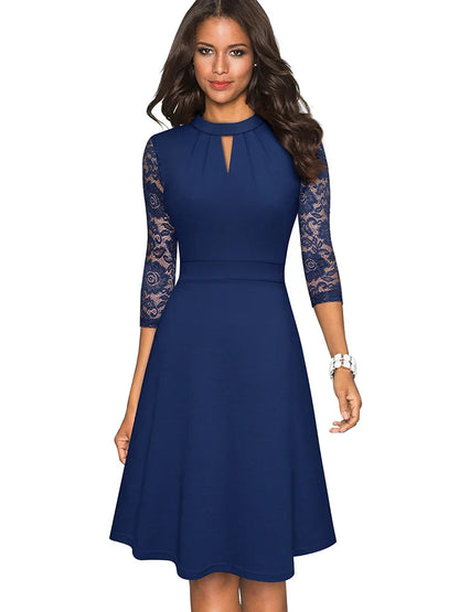 ELE I ELEGANTES SPITZENKLEID