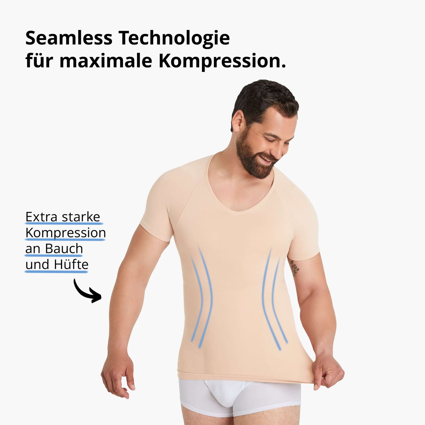 Nem – Nahtloses Shapewear-Unterhemd
