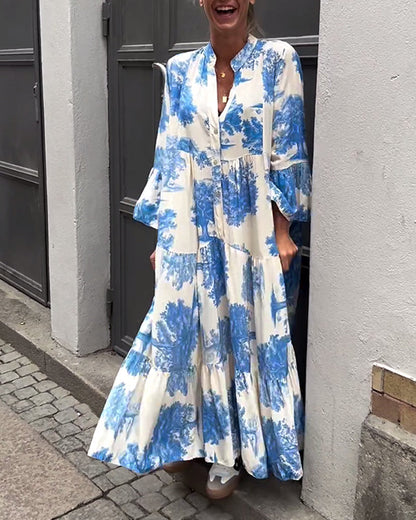 Elegantes Kleid mit fließendem und zeitlosem Fall